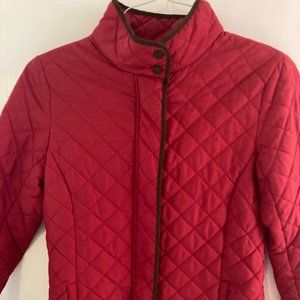 Lauren Ralph Lauren Women’s Quilted Puffer Jacket, XS, Red.